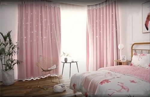 Rèm cửa màu tím tại Bắc Ninh
