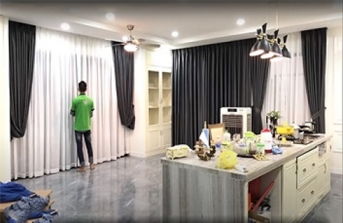 Rèm cửa vải tại Bắc Ninh