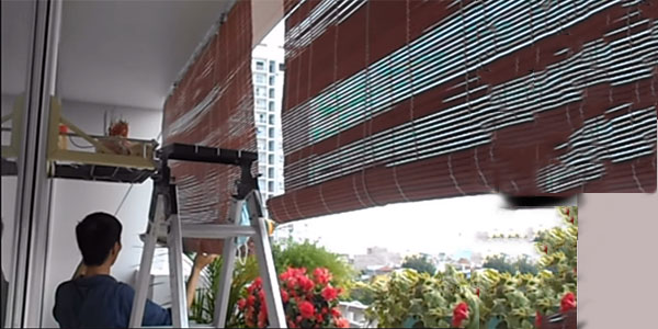 Mành che nắng đang được sử dụng phổ biến trên thị trường