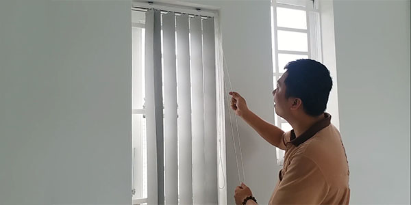 Sau khi lắp đặt rèm lá dọc xong cần kiểm tra