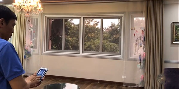 Rèm thêu hoa sen mang lại vẻ đẹp thuần khiết, nét đẹp văn hóa người Việt