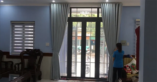 Lắp đặt các mẫu mành rèm đẹp tại Bắc Ninh