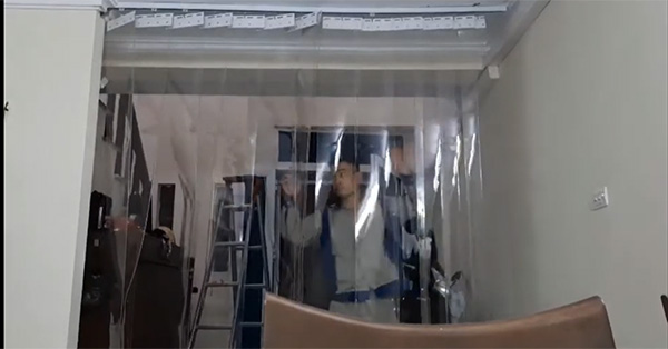 Các loại cửa rèm nhựa đẹp