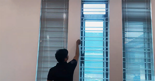 Thi công các loại rèm sáo nhôm chuyên nghiệp, chất lượng cao