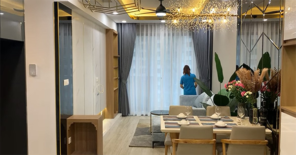 Lắp đặt các kiểu rèm vải đẹp tại Bắc Ninh