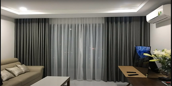Rèm cửa màu ghi tại Bắc Ninh uy tín chất lượng, đáp ứng nhu cầu khách hàng.
