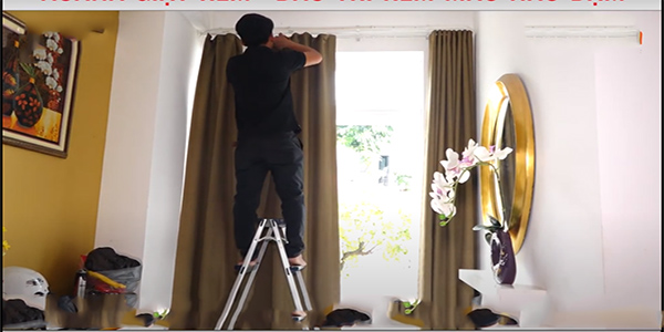 Rềm cửa màu nâu tại Bắc Ninh uy tín chất lượng, đáp ứng nhu cầu khách hàng.