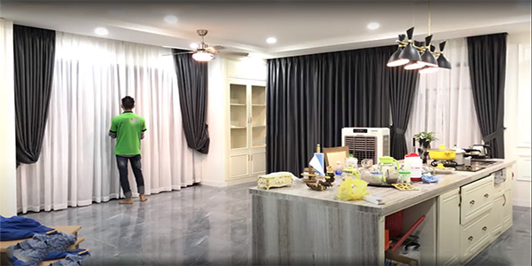 Rèm cửa vải tại Bắc Ninh uy tín chất lượng, đáp ứng nhu cầu khách hàng.