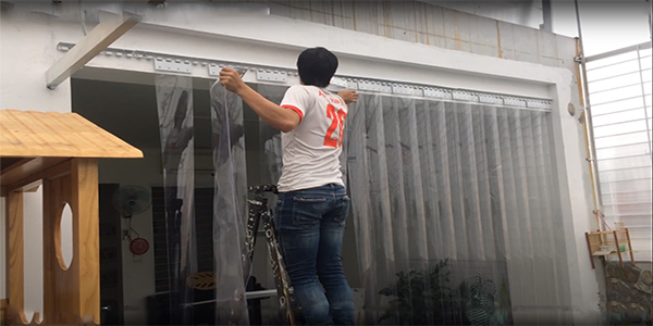 Rèm ngăn lạnh tại Bắc Ninh uy tín chất lượng, đáp ứng nhu cầu khách hàng.