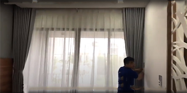 Rèm vải tại Bắc Ninh uy tín chất lượng, đáp ứng nhu cầu khách hàng.